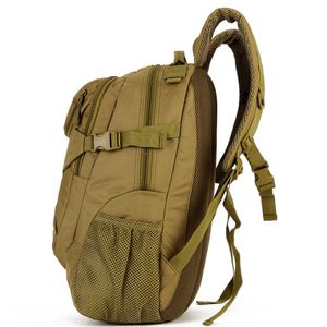 SINESOFT TACTISCHE MOLLE 25L ​​SPORT RUGPACK 14 INCHES LAPTOP MILITAIRE LEGER TAS OUTTIUKE VISSEN JACHT CAMPING RUCKSACK TASSEN Y0721