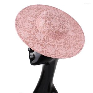 Sinamay – chapeau fascinateur rond pour femmes, 30CM, accessoires pour cheveux, soucoupe de chapellerie, matériel de fête, fournitures de couvre-chef, chapeaux de Cocktail