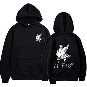 Singer Lilpeep Street Trend hoodies voor heren en dames met capuchon