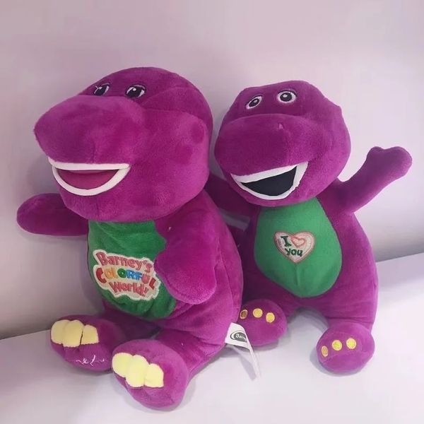 Poupée en peluche dinosaure chantant violet Barney Friend, jouet pour enfants, cadeau