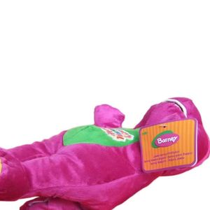 Jouet chantant Can Dinosaur Sing 2024 Nouveau style d'animaux en peluche Designer Friends Barney 12 I Love You Fashion Peluche Doll le cadeau Jouets pour enfants doux et joli