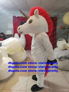 Costume de mascotte de cheval à angle unique JOYUNICORN UNIMON Ainkhuern Licorne Adulte Personnage de dessin animé Scenic Spot Hotel Pub zx1529