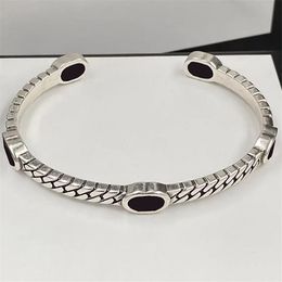 Bracelet simple en argent pour femmes, cerceau ouvert creux, Design géométrique féminin, bijoux cadeaux