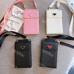 Étuis simples en cuir PU sac à main Mini universel 7 pouces sac de téléphone carte portefeuille sac à main femmes pochette à bandoulière pour IPhone Samsung2323920