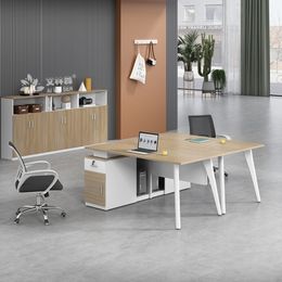 Clerk de bureau commercial unique Table Home Computer Office Bureau Modern Simplicité Escritorio Ordenador Work Furniture QF50OD