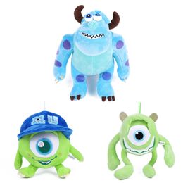 Jouet en peluche monstre aux yeux simples Sullivan Mike Big Eyed Doll Doll Doll Birthday