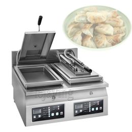 Automatische CNC-knoedmachine met één hoofd Gefrituurde Gyoza Cooker Dumpling Pan Fryer Grill Griddle Cooker Pot