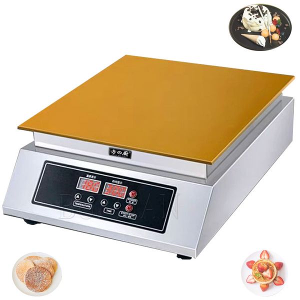 Chauffage rapide 1300W de fabricant de muffin de cuivre de machine de cuisson de Souffle Dorayaki à tête unique