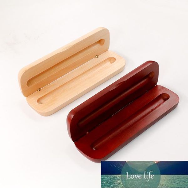 Cajas de bolígrafos individuales Estuches de lápices de madera de alta calidad Cajas de regalo de madera natural vacías Precio de fábrica diseño experto Calidad Último estilo Estado original