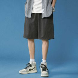 Single Road Mens Shorts Mannen 2021 Zomer Solid Korte Harajuku Hip Hop Japanse Streetwear Mannelijke Broek Zwarte Casual Shorts voor Mannen X0705