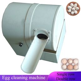 Machine automatique de nettoyage d'œufs à une rangée, Machine commerciale de brossage des œufs de poulet, de canard et d'oie