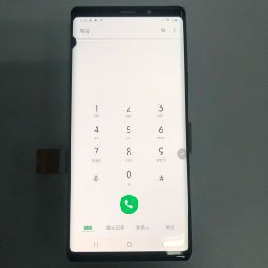 LCD super AMOLED à vente unique pour Samsung Note 9 LCD N960F N960D Point de ligne de numérotation d'écran tactile pour Note9 LCD no Frame