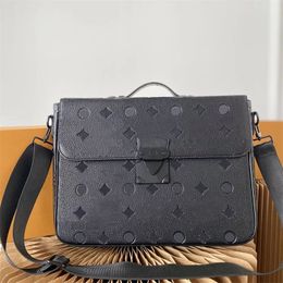 Aktetas met enkele schouder, laptoptas, designer herenaktentas, dameshandtas, modieuze leren messengertas, luxe crossbodytas van het merk, zakelijke tas