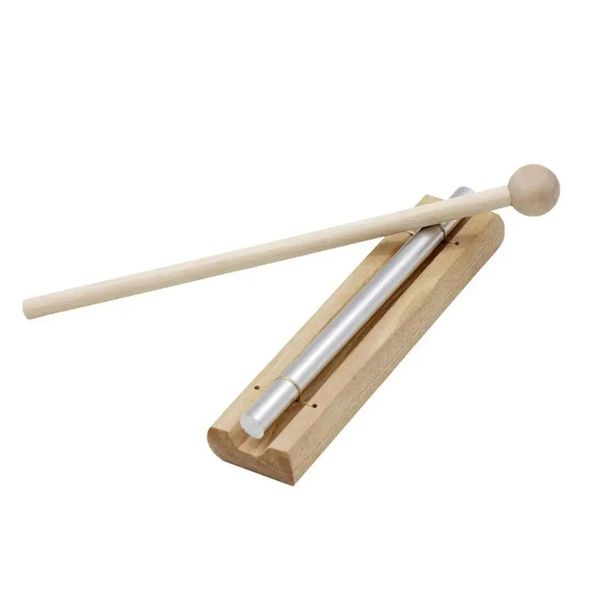 Carillons éoliens à ton unique avec marteau, Instrument de percussion musicale à son clair Carillons éoliens à ton unique Instrum de percussion musicale