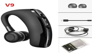 Écouteurs mains libres Bluetooth sans fil V8 V9, casque d'écoute pour Sports d'affaires, casque antibruit pour conducteur Sport Mus9791179