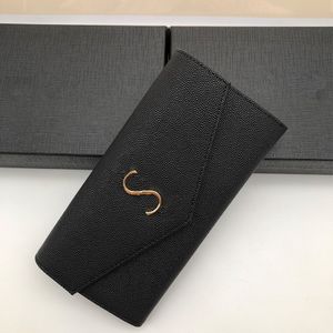 CARTERA con cremallera única, la forma más elegante de llevar dinero, tarjetas y monedas, monedero de cuero para hombres, tarjetero, billetera larga para mujeres de negocios, billeteras cortas