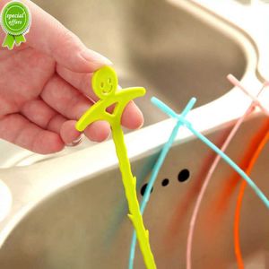 Évier crochet nettoyage cuisine salle de bain sol Drain égout cheveux drague cuisine évier cheveux nettoyage drague crochet outils de nettoyage Gadget