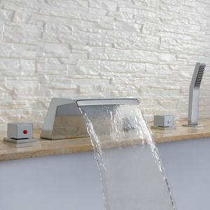 Évier cascade de douche de douche mélangeur de bain pont support