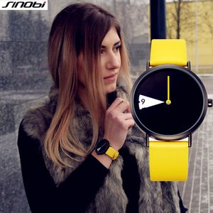 Sinobi Merk Quartz WRSIT Horloges Vrouwen Klok Mode Creativiteit Lederen Casual Mode Horloge Dames Big Promotion Relojes SK19 201118