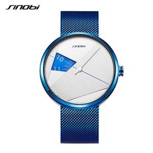 Sinobi Mode Heren Business Quartz Polshorloge Luxe Horloges Horloges Sport Smart Clock voor Man Relogio Masculino Q0524