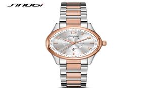 Sinobi Fashion Women regarde Top Luxury Brand Watch Woard Bracelet Quartz Clock Ladies Montre Gold Montres Femmes 20177929787