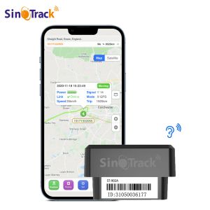 SINOTRACK ST-902A MINI OBD GPS VOCIL MONITEUR Suile 16pin OBD II PLIG PLAK CAR GSM OBD2 Dispositif de suivi GPS avec application GRATUITE
