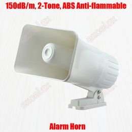 Siren 2tone piep sirene 150db luid hoog volume witte buiks alarmhoorn DC 12v Intrusion Car Vehicle veiligheid brandweergeluid Luidspreker