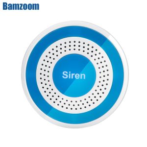 Siren 433MHz draadloos geluid en lichte sirene 100db stroboscoop sirene voor pg103 106 107 w2b w3b w4b w7b g50 30 beveiliging wifi gsm alarmsysteem