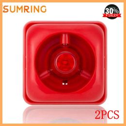 Siren Sirena Alarma 12V Strobe Wired Signal 24V Signal d'avertissement Light Flash Lampe Highlight Light Alarm Lampe For Alarm Security Home