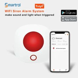 Siren Smartrol WiFi Safety Protection Sirène STROBE STROBE LIGNE SYSTÈME SÉCURITÉ DE SÉCURITÉ ALARMA