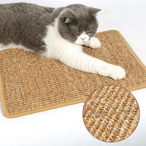 Sisal Cat Scratch Board Pet Scratchers Scratch Cat Scratch pour les ongles aiguisés Stratch Post Mat Cats Tates Tates Meubles Protecteur