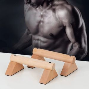 Zitbanken 2 Stuks Houten Push Up Bars Mini Parallelle Staven Grip Voor Mannen Vrouwen Gym Thuis Krachttraining Apparatuur 231025