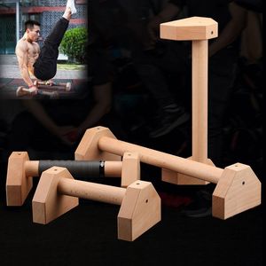 Bancs assis 30CM50CM support de pompes en bois barres de pompes de gymnastique à domicile portables équipements de fitness pour l'entraînement des muscles pectoraux exercice de poirier 231214