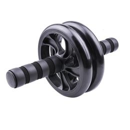 Bancos para sentar Ab Rollers Wheel Kit Home Exercício Wheel Abdomin Core Roller Trainer para treinamento de força AB Ginásio Equipamento de duas rodas com tapete 231012