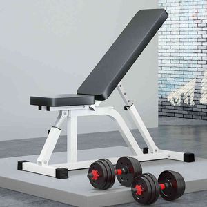 Bancos para sentarse, taburete comercial con mancuernas, equipos de entrenamiento para Fitness, silla inclinada, tablero supino, máquinas de gimnasio en casa, deporte, ajustable, resistente, ABS, adelgazamiento