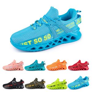 Seis zapatillas para correr para hombre para mujer talla grande 36-48 eur moda transpirable cómodo negro blanco verde rojo rosa azul naranja