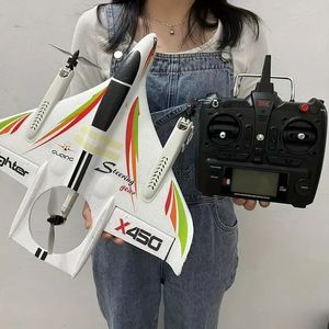 Six Way Vertical Takeoff And Landing 3D Stunt Aircraft Brushless Multi-function Remote Control Aircraft Foam Glider UAV