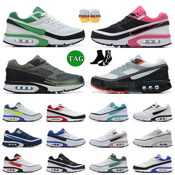 BW OG Sports Running Shoes Designer Womens Classic Triple Black Pink White Persian Violet Los Angeles Chanvre Mens Tennis Jogging Big Taille 12 Trainers