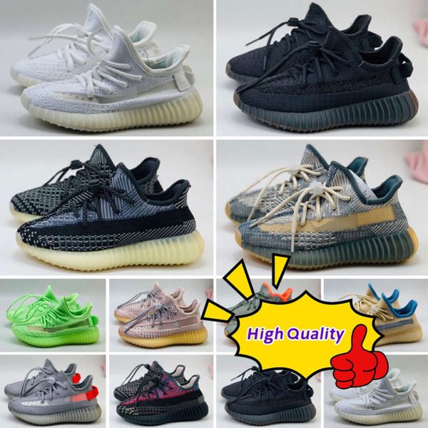 Tamaño 26-35 Zapatos para niños Zapatos de baloncesto para niños Zapatillas deportivas Wolf Grey para niño niña Chaussures Pour Enfant zapatillas de deporte al aire libre HRQ4