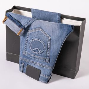 Maat 28-38 heren zomer jeans streetwear hiphop lichtblauwe gaten gescheurd stretch tij ontwerper denim skinny broek voor mannen