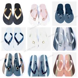 Maat 35-43 Korea Heren zomerslippers dames EVA Casual Flip Flop Comfy Foam Runner damesstrandsandalen M letter bedrukt Platte muilezels thuis zwembad string sandalen plus maat