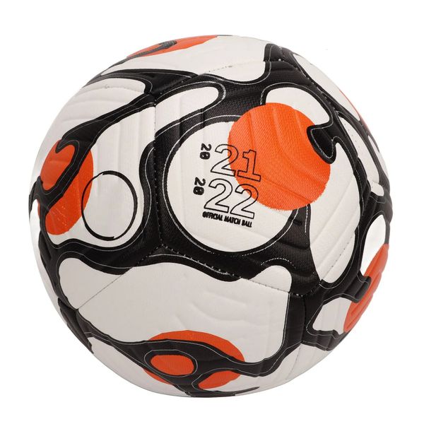 Taille 4 Taille 5 Boule de football sportif pour le ballon de football d'entraînement en extérieur en plein air pour enfants adolescents adultes 240407