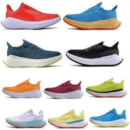 Maat 5.5 - 12 koolstof x 3 x 2 hardloopschoenen mannen vrouwen één één blauw koraal zwart wit festival fuchsia fiesta schuim runner run 2024 zapatos trainer sneakers