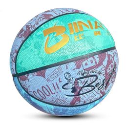 Maat 5 basketbal voor jongeren PU Wearresistent High Rebound Indoor Outdoor Game Ball School Team Training Competition 240430