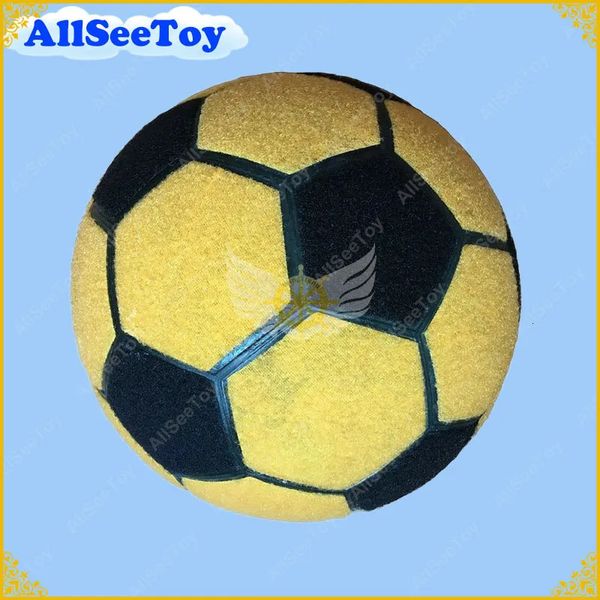 Tamaño 5 HOOk LOOP Cinta mágica Inflable Pegajoso Fútbol Balón de fútbol para pie Juego de dardos Tablero de dardos Buena calidad 240111