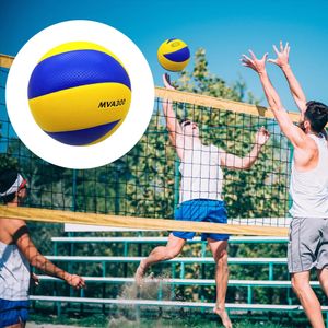 Maat 5 Volleybal Soft Touch PU-bal Binnen Buitensporten Zand Strand Spelen Competitie Draagbaar Trein Oefening Professionals 240226