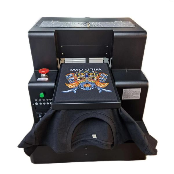 Imprimante alimentaire DTG 2 en 1, Machine d'impression de gâteaux et de T-Shirt à plat, 6 couleurs