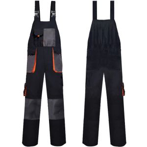 Maat M-5XL 100% katoenen werkoveralls heren beschermende werkplaatsreparateur riem jumpsuits broeken werken