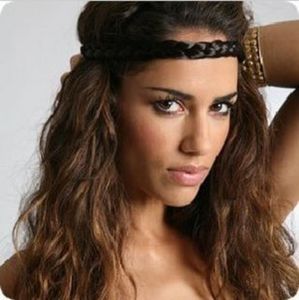 Taille M nouveau bandeau de cheveux de mode synthétique pour femme bandeaux tressés accessoires de cheveux tressés 8913597