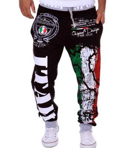 Size Outdoor Nieuwe Mode Man Joggingbroek Sport Vlag Gedrukt Casual Broek Jogger Losse Broek Leggings Mannen